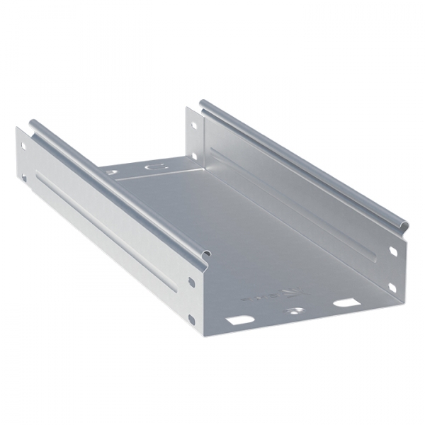 EKF PROxima Лоток неперфорированный металлический 80х300x3000-1,2мм (12м)