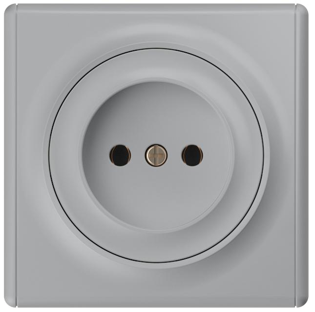 Розетка  Florence 16А IP20  винт. контакты сер. 1E10301302 OneKeyElectro 2172835