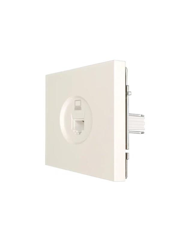 Розетка компьютерная 1-м СП ZIMA IP20 механизм сл. кость LEZARD 704-9088-139
