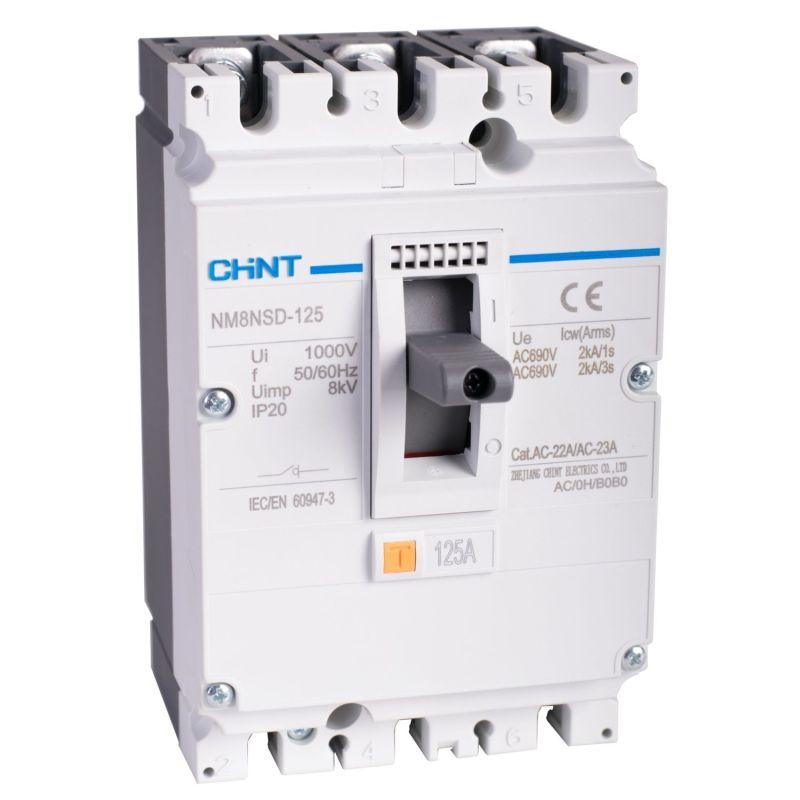 Выключатель-разъединитель пост. тока 4п DC NM8NSD-125 (R) CHINT 271886