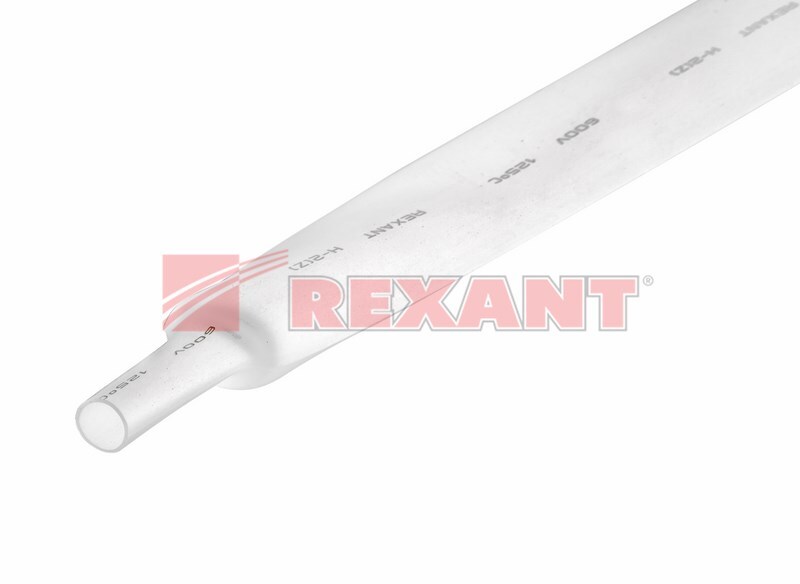 22.0 / 11.0 мм 1м термоусадка белая Rexant