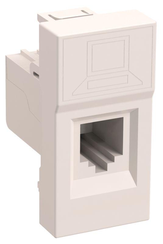 Розетка информ.  ПРАЙМЕР . RJ45 5еUTP IEK CKK-40D-RI1-K01