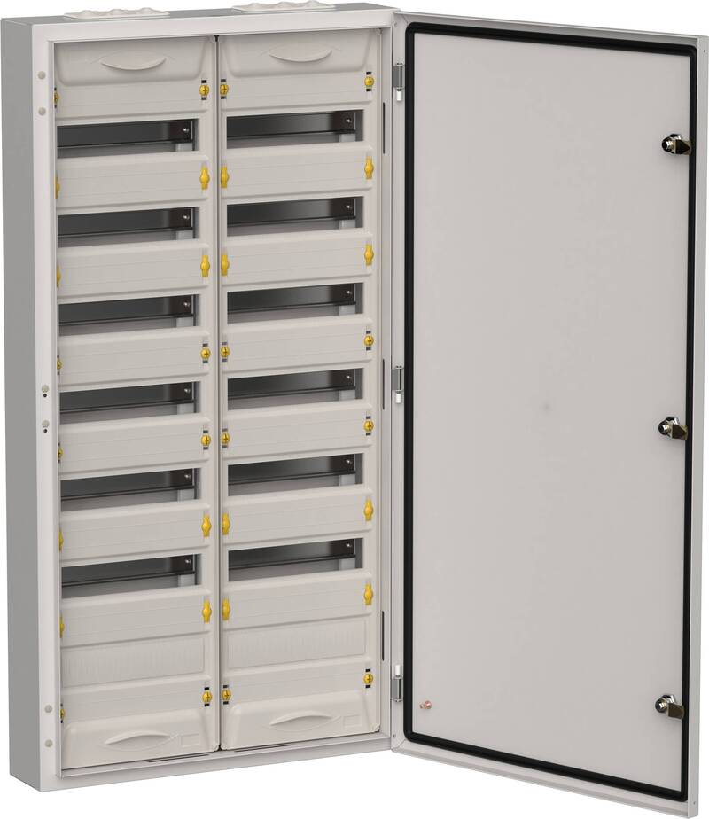 IEK TITAN 5 Корпус мет. ЩРн-168 (2х84) 1085х570х140 IP54 сер