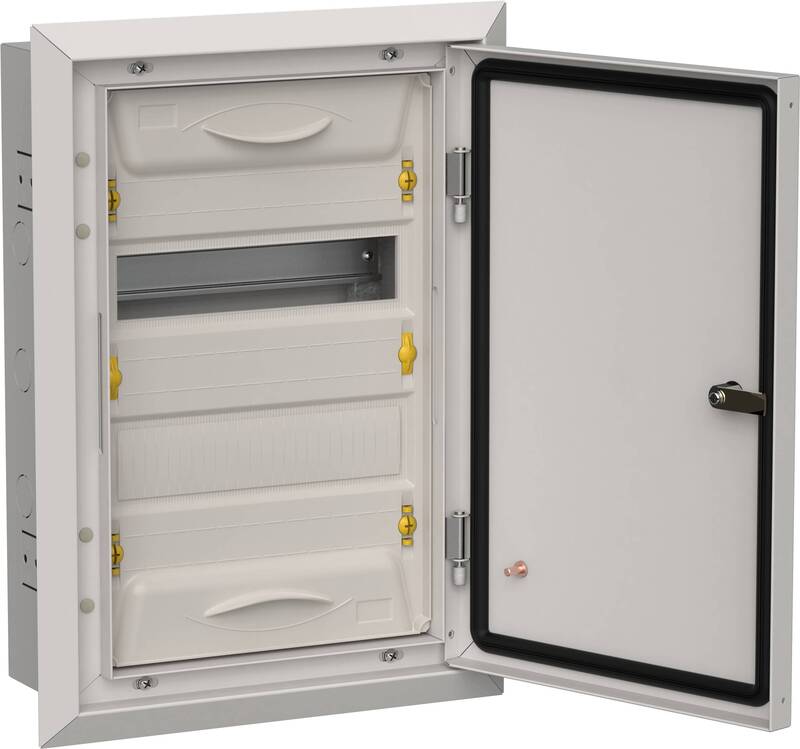 TITAN 5 Корпус мет. ЩРв-24 (1х24) 505х365х130 IP31 сер IEK