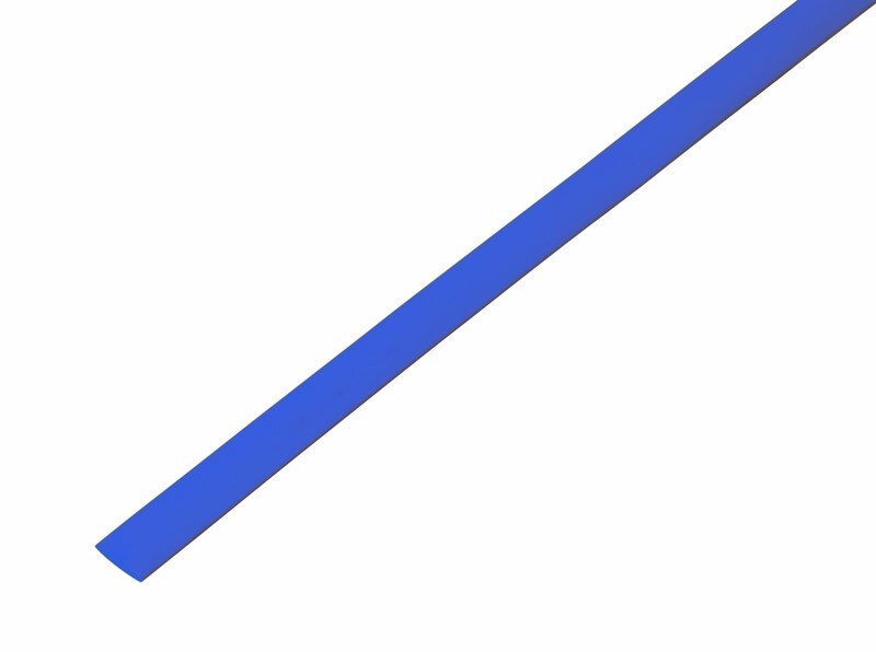 5.0 / 2.5 мм 1м термоусадка синяя Rexant