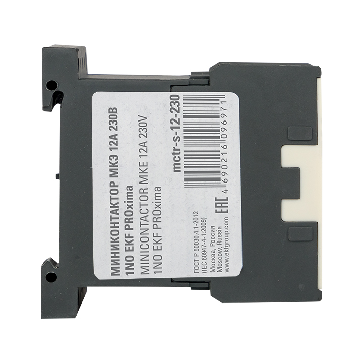 EKF PROxima Миниконтактор МКЭ 12А 230В 1NO