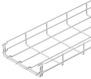 OBO Bettermann Проволочный лоток 55x400x3000 мм