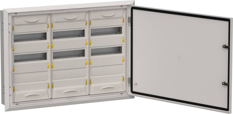 TITAN 5 Корпус мет. ЩРв-108 (3х36) 630х885х130 IP31 сер IEK