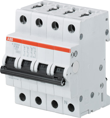 Автоматический выключатель ABB 3п. S203M-K6NA