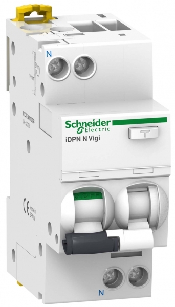 Schneider Electric Acti 9 DPN N VIGI Дифференциальный автоматический выключатель 6KA 6A C 30MA AC